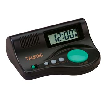 Blind and Partially Sighted NEW Kenko Talking Digital Alarm & Temperature Clock 