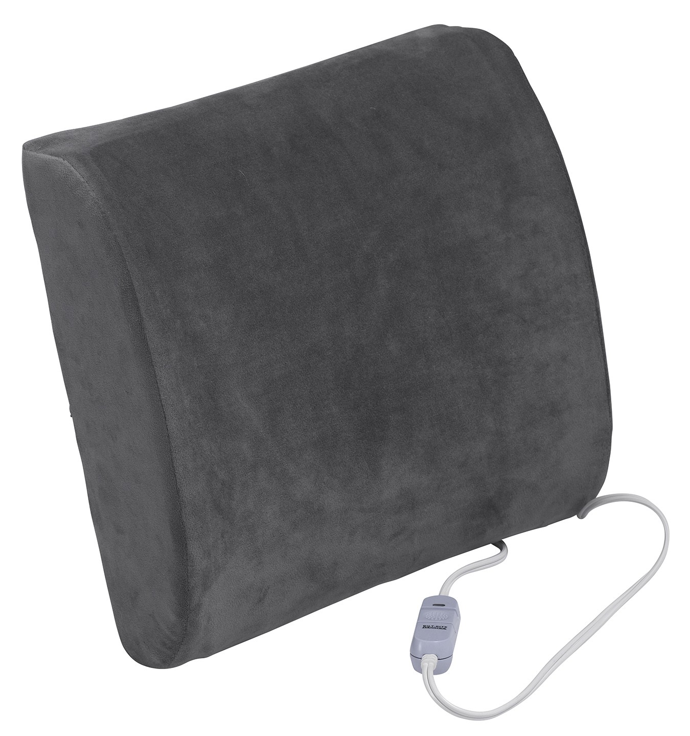 Memory Foam Seat Cushion with Lumbar Support - Light Gray